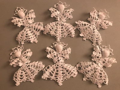 Brenda.  Crocheted angels. 12.20.jpg